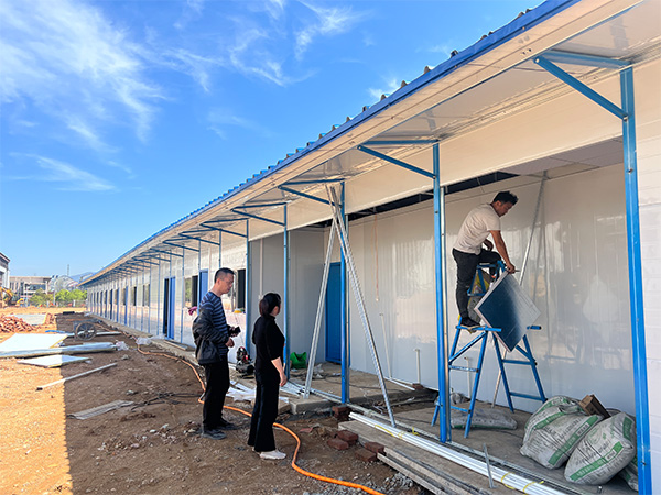 活動(dòng)房施工